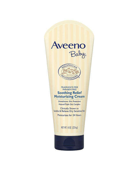 Aveeno Baby Soothing Relief Moisturizing Cream with Natural Triple Oat Complex - 8 Oz