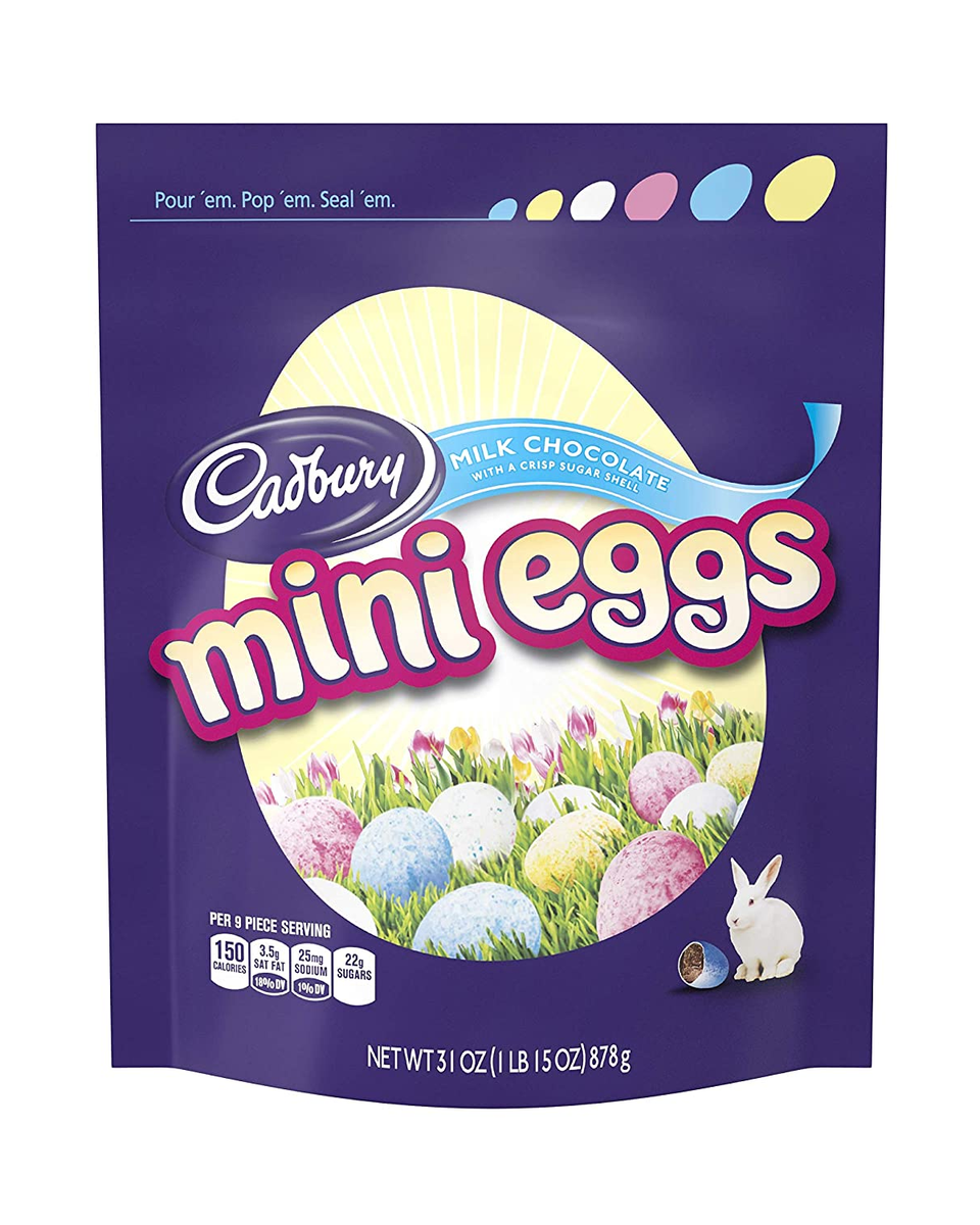 Reese's Cadbury Mini Eggs with Crisp Shell Candy Easter Eggs Rix