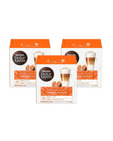 Dolce Gusto Nescafe Coffee Pods, Caramel Macchiato,16 Count (Pack of 3)