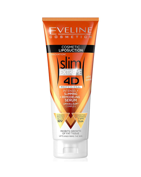 Eveline Slim Extreme 4D Liposuction Body Serum, 8.80 Fluid Ounce