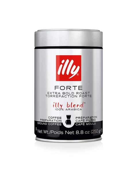 illy FORTE Extra Bold Roast 100% Arabica Ground Coffee