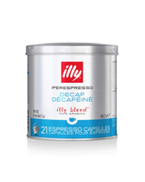 illy IMPERESPRESSO Decaf Coffee 100% Arabica Espresso Capsules - 21 pieces