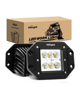 Nilight - NI23C-18W 2PCS 18W Flood LED