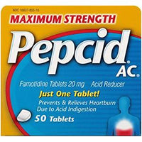 Pepcid AC Maximum Strength Tablets 50 ct