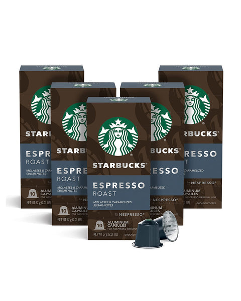 Starbucks by Nespresso Dark Roast Espresso 50-count single serve capsules