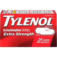 Tylenol Extra Strength Caplets 24 ct