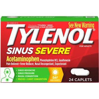Tylenol Sinus Congestion & Pain Severe 24ct