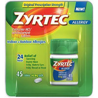 Zyrtec Tablets 45 ct