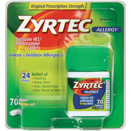 Zyrtec Tablets 70 ct
