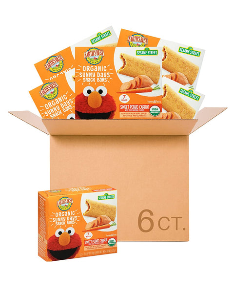 Earth's Best Organic Kids Snacks Sweet Potato and Carrot - 6 Pack
